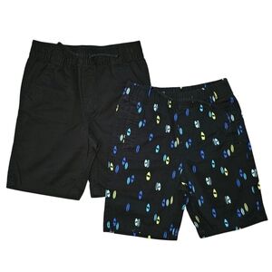 Garanimals Black and Surfboard Shorts Bundle